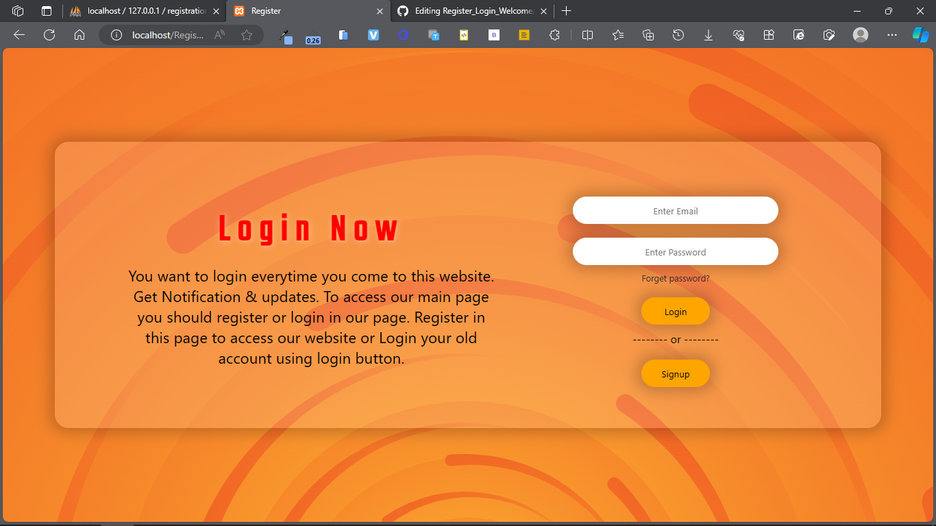 Login Page